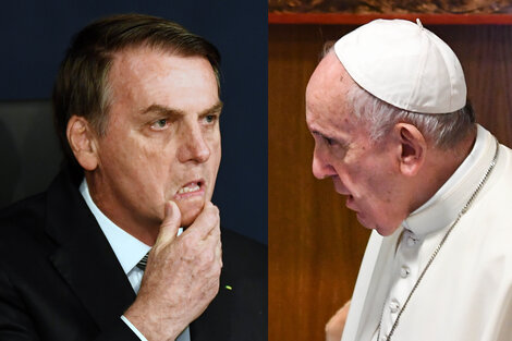 Catequistas, indígenas, campesinos sin tierra serían parte de la conspiración del Papa, según Bolsonaro.