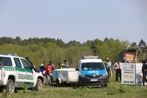 En este descampado asesinaron a iván Pérez.