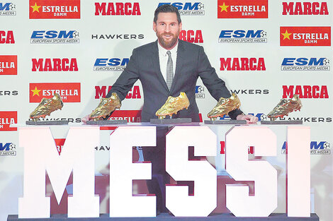 Botín de Oro para Messi