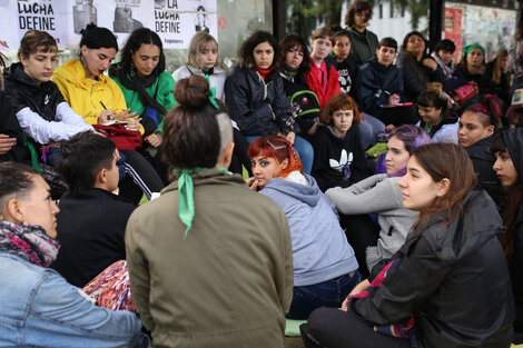 Los talleres sobre sexualidad, identidad y  vínculos afectivos desbordaron la Facultad de Humanidades. (Fuente: Jose Nico)