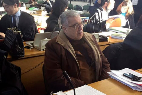 Jorge Troccoli, el único acusado que presenció el juicio.