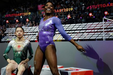 Simone Biles y Brigid Kosgei, dos gigantes bajo lupa argentina