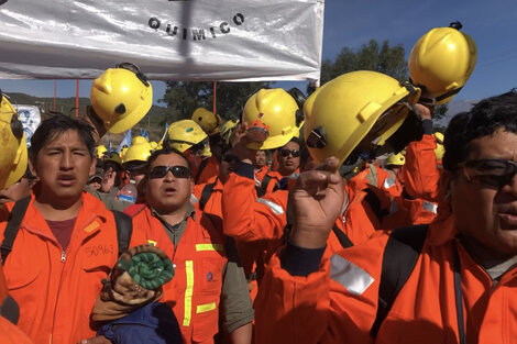 Los mineros están en huelga por tiempo indeterminado.