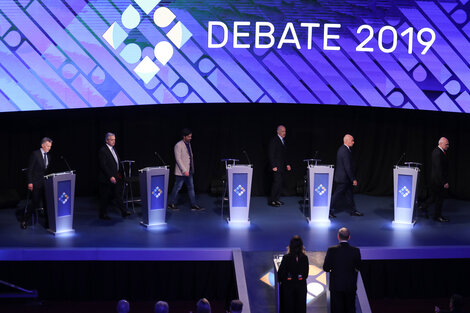 Qué pasó en el debate presidencial: los cruces entre los candidatos