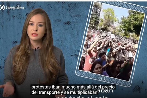 Inna Afinogenova explica en un video de pocos minutos cuál es la situación en Chile.