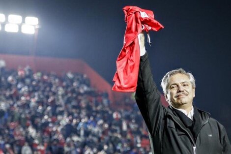 El tuit futbolero de Alberto Fernández  
