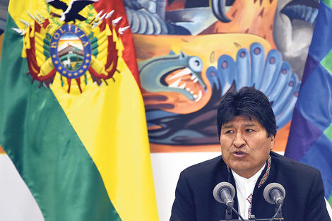 Evo Morales, ganador en las elecciones y blanco de críticas de adversarios ideológicos.