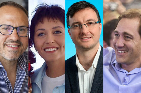 Diego Valenzuela, Mayra Mendoza, Lucas Ghi y Julio Garro. 