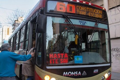 Paro total en la línea 60