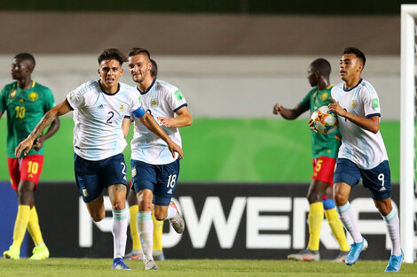 Mundial Sub 17: Argentina venció 3-1 a Camerún