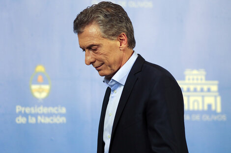 El presidente Mauricio Macri