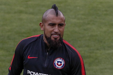 Arturo Vidal, una de las cartas de triunfo del conjunto chileno.