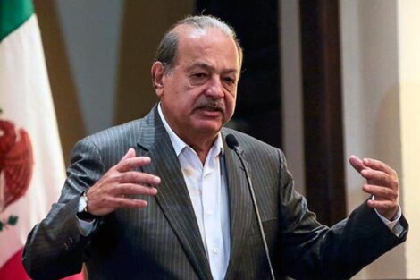 Alberto Fernández con Carlos Slim y otros empresarios mexicanos