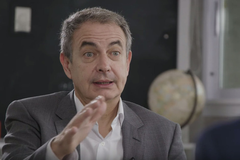 Rodríguez Zapatero con Nicolás Trotta