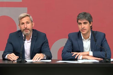 Rogelio Frigerio y Adrián Pérez anunciaron los resultados finales.