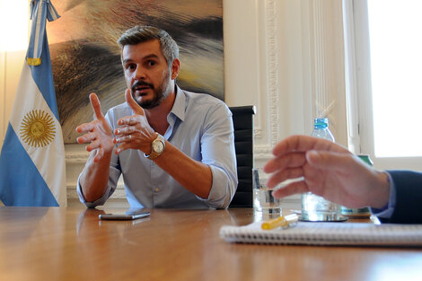 Marcos Peña, jefe de Gabinete. (Fuente: Guadalupe Lombardo)