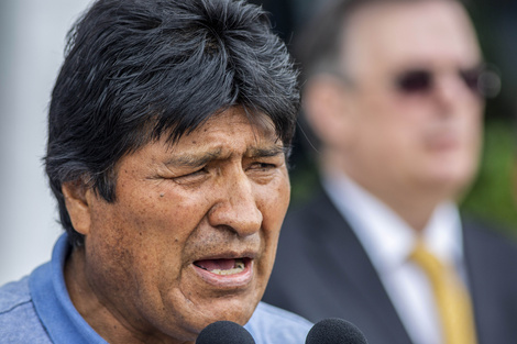 Evo Morales, forzado a renunciar a la presidencia por una alianza de las elites y los militares.