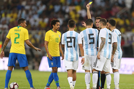 El último Argentina-Brasil (amistoso) se jugó en Arabia Saudita en octubre de 2018 y fue victoria para el equipo de Tite por 1-0. 