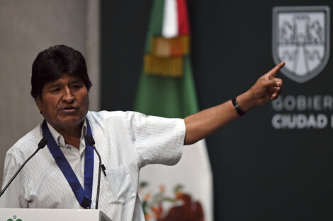 Evo Morales pidió ayuda internacional para los "masacrados por el gobierno de facto" 