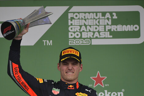 Fórmula 1: Verstappen ganó el Gran Premio de Brasil