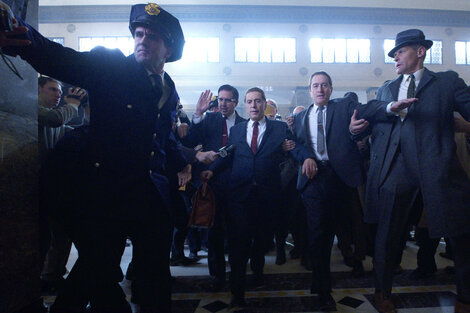 Pacino y De Niro como Jimmy Hoffa y Frank "The Irishman" Sheeran. 