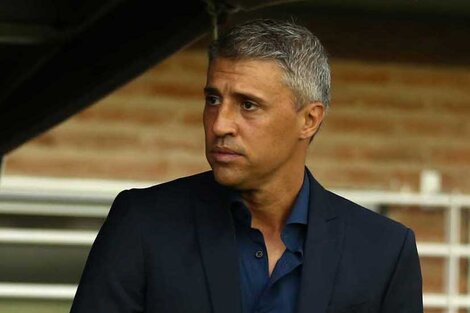 El DT Crespo se reunió con un candidato en San Lorenzo