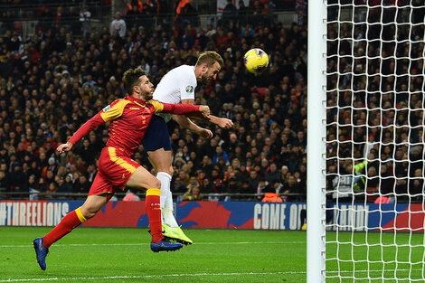 Harry Kane, uno de los mejores cabeceadores del fútbol inglés.