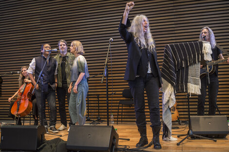 Patti Smith en el Centro Cultural Kirchner: conciencia climática