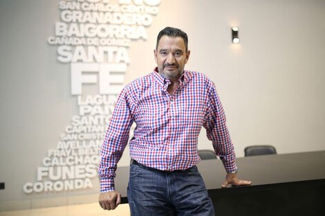 Leoni, secretario general de  Festram. 