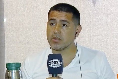 Riquelme le respondió a Angelici y a Maradona