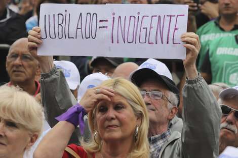 La marcha será en rechazo a los cambios en la moratoria previsional.