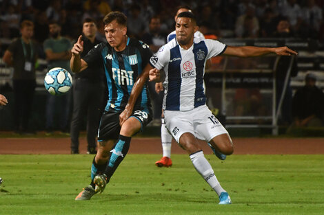 Racing y Talleres empataron a puro gol