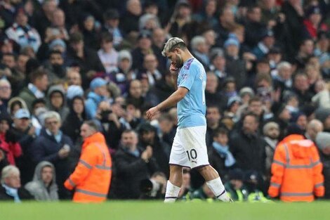 Final de año agrio para el Kun Agüero