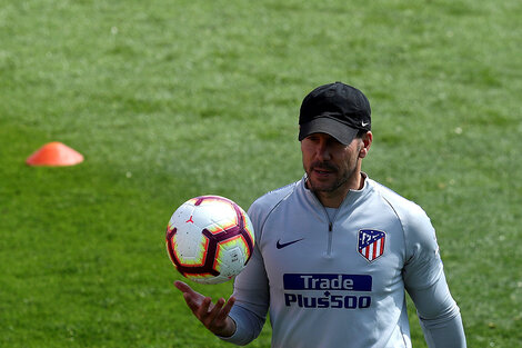 Simeone: "Lo importante es ganar; después, si hiciste cinco o 30 pases bien, se olvidan todos"