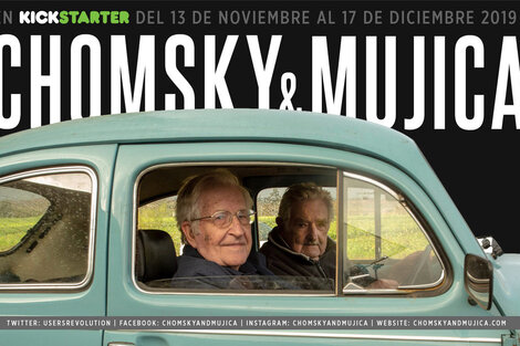 Chomsky y Pepe Mujica juntos en un documental hecho con crowdfunding