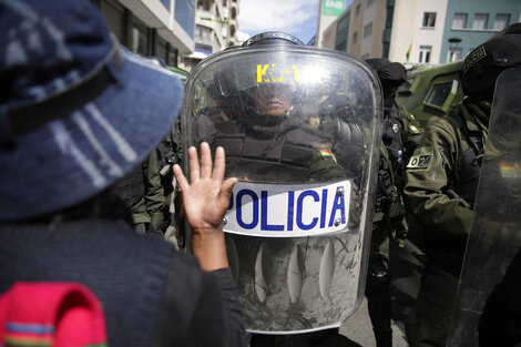 La represión en Bolivia es promovida por los golpistas.