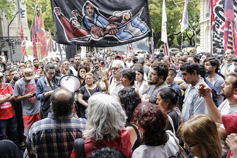 Marcha a la Cancillería 