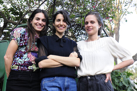 Margarita Molfino, Agustina Muñoz y Romina Paula, protagonistas de "Reinos".