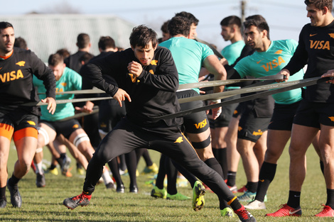 Jaguares se entrena duro para la gran final de este sábado ante Crusaders.