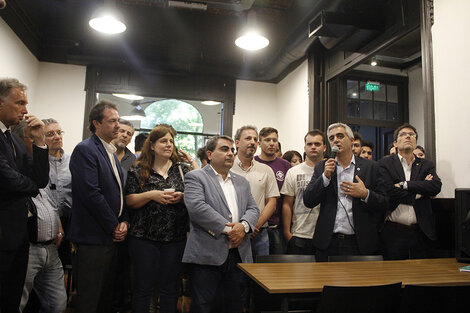 El rector estuvo a cargo de la inauguración.