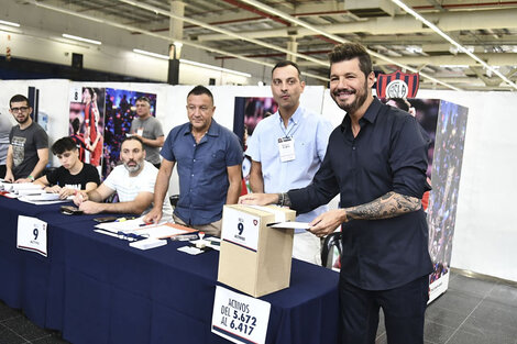 Tinelli arrasó y es el nuevo presidente de San Lorenzo