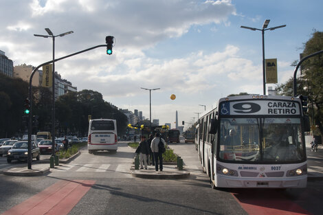 Paro sorpresivo de colectivos