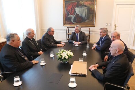 Alberto Fernández se reunió con la Conferencia Episcopal Argentina