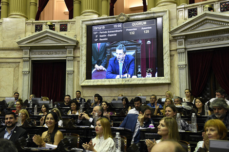 Diputados aprobó la Ley de Solidaridad Social