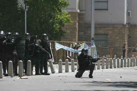 Repudios a la represión en Mendoza