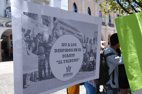 Jornada de protesta de los trabajadores de prensa