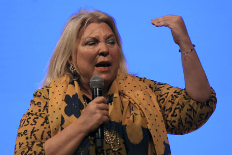 Otro capítulo de la campaña violenta de Carrió