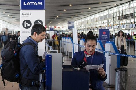 Aeronavegantes para y no habrá vuelos de Latam el próximo lunes