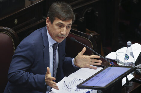 El radical formoseño Luis Naidenoff publicó la propuesta en su cuenta de tuitter. (Fuente: NA)