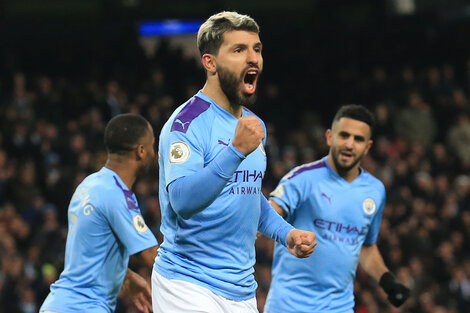 Sergio Agüero despidió el año con goles